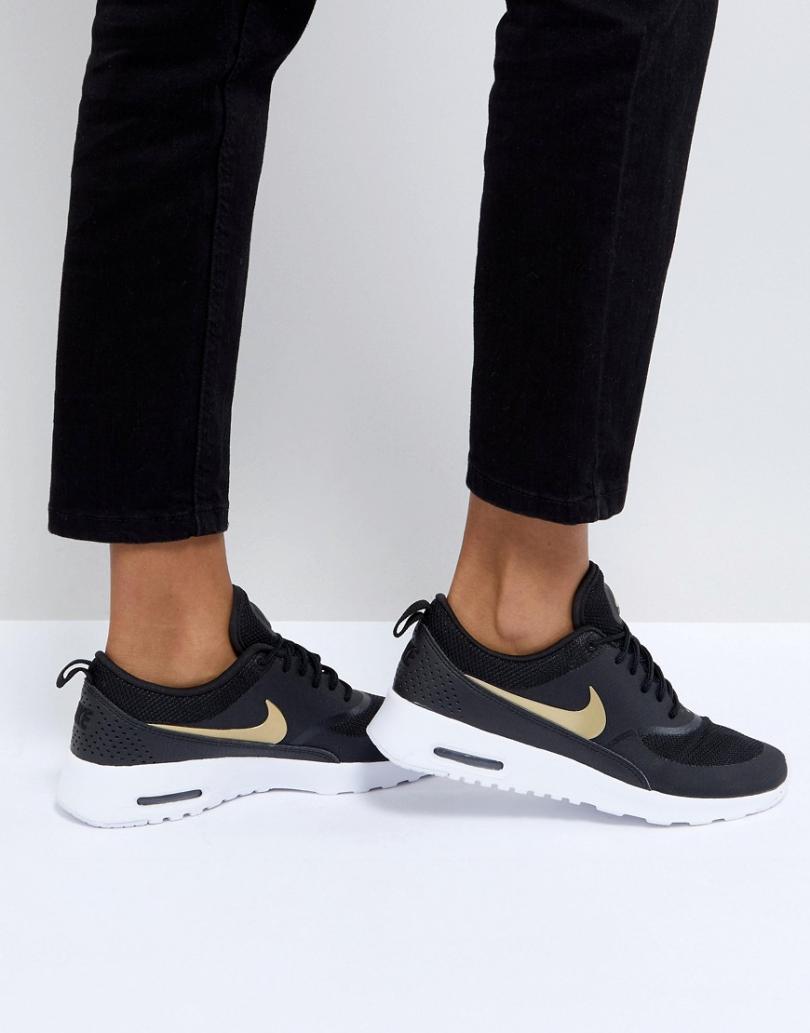 air max thea noir femme